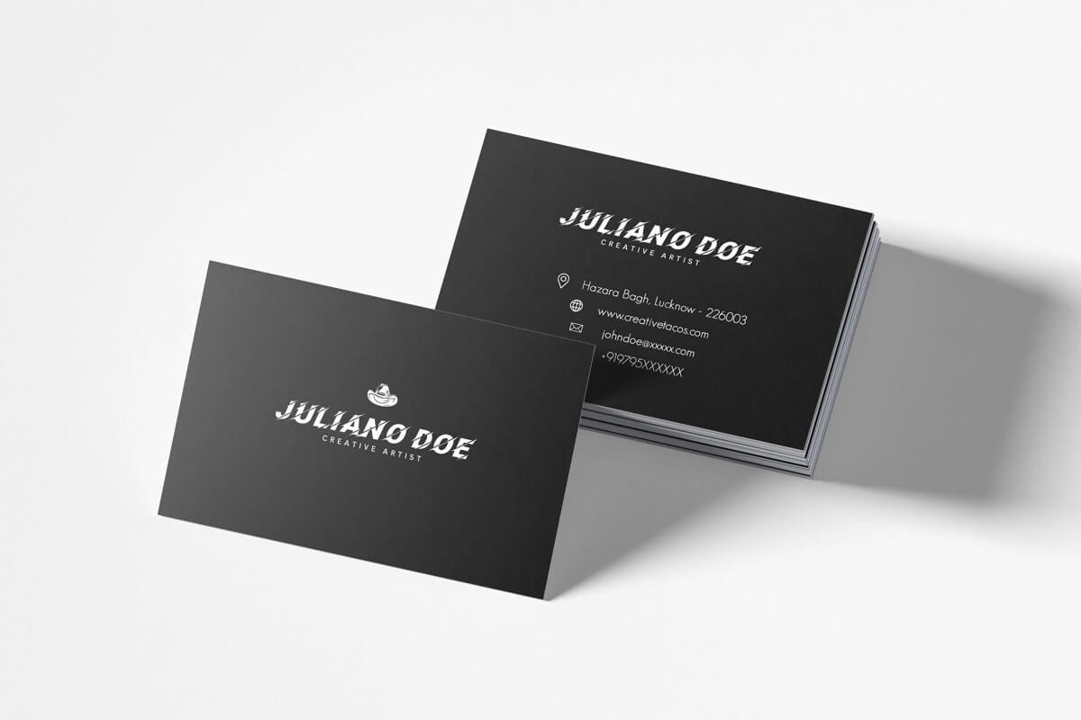 100+ Free Creative Business Cards Psd Templates Pertaining To Calling Card Template Psd