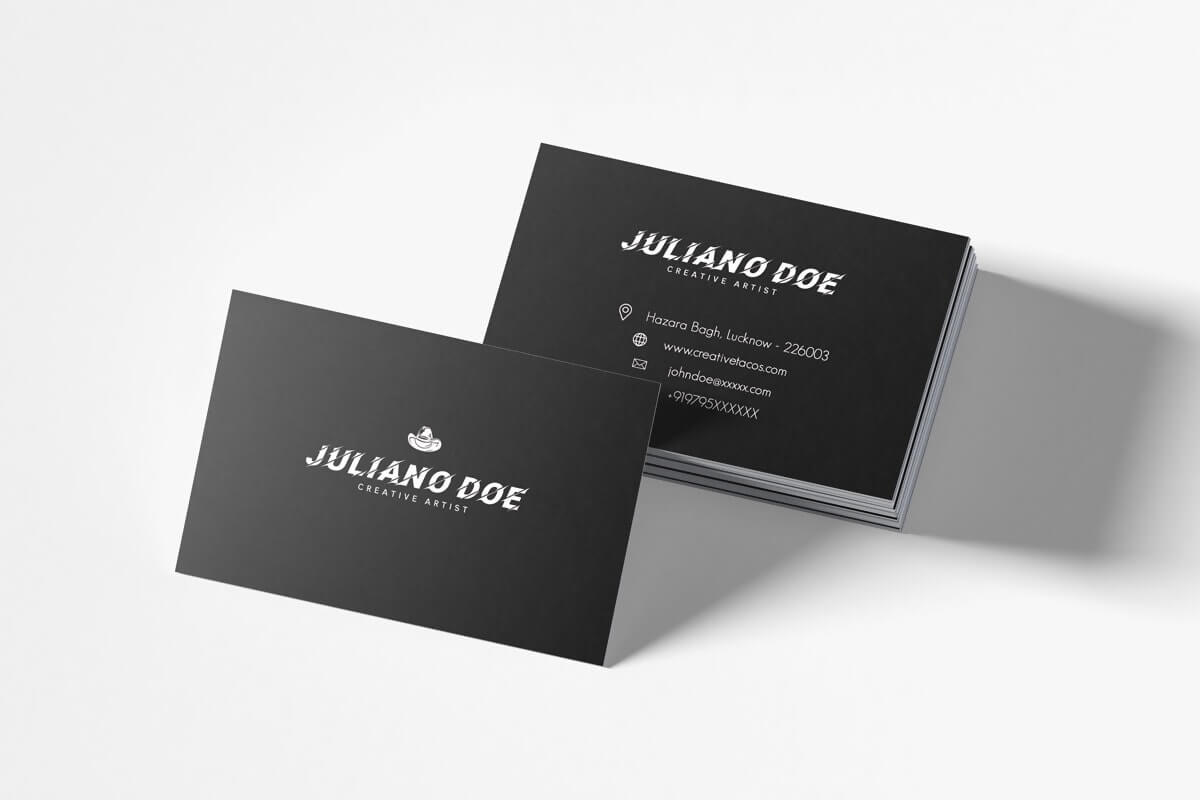 100+ Free Creative Business Cards Psd Templates Throughout Free Business Card Templates In Psd Format