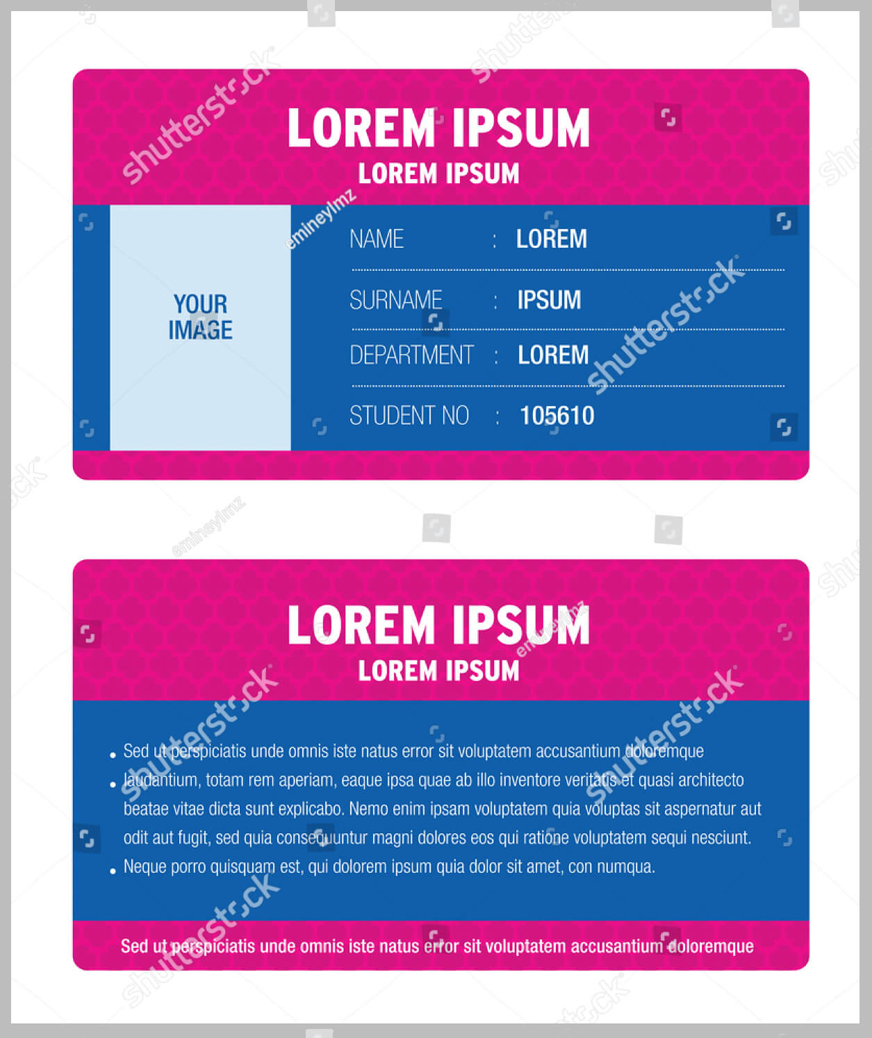 11+ Iconic Student Card Templates – Ai, Psd, Word | Free With Regard To Isic Card Template