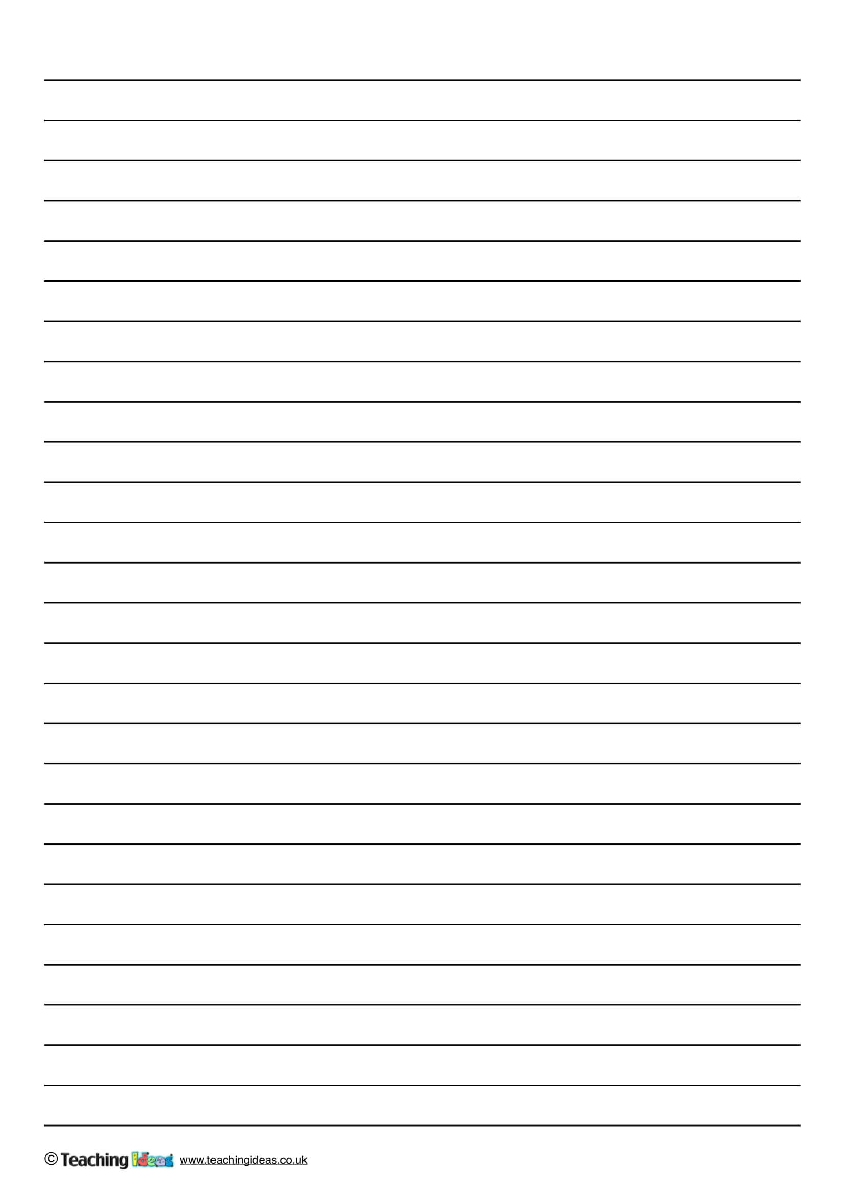 11+ Lined Paper Templates - Pdf | Free & Premium Templates With Ruled Paper Word Template