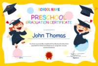 11+ Preschool Certificate Templates - Pdf | Free &amp; Premium within Preschool Graduation Certificate Template Free