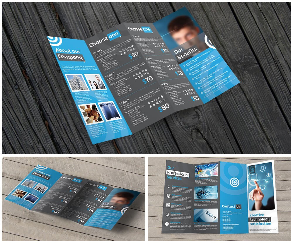 11X17 Quad Fold Brochure Printing In Quad Fold Brochure Template