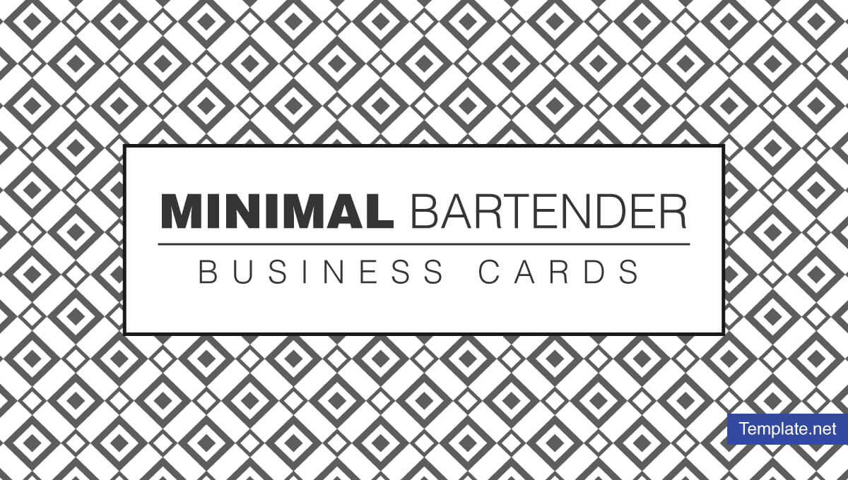 12+ Bartender Business Card Designs & Templates – Psd, Ai With Regard To Free Business Cards Templates For Word