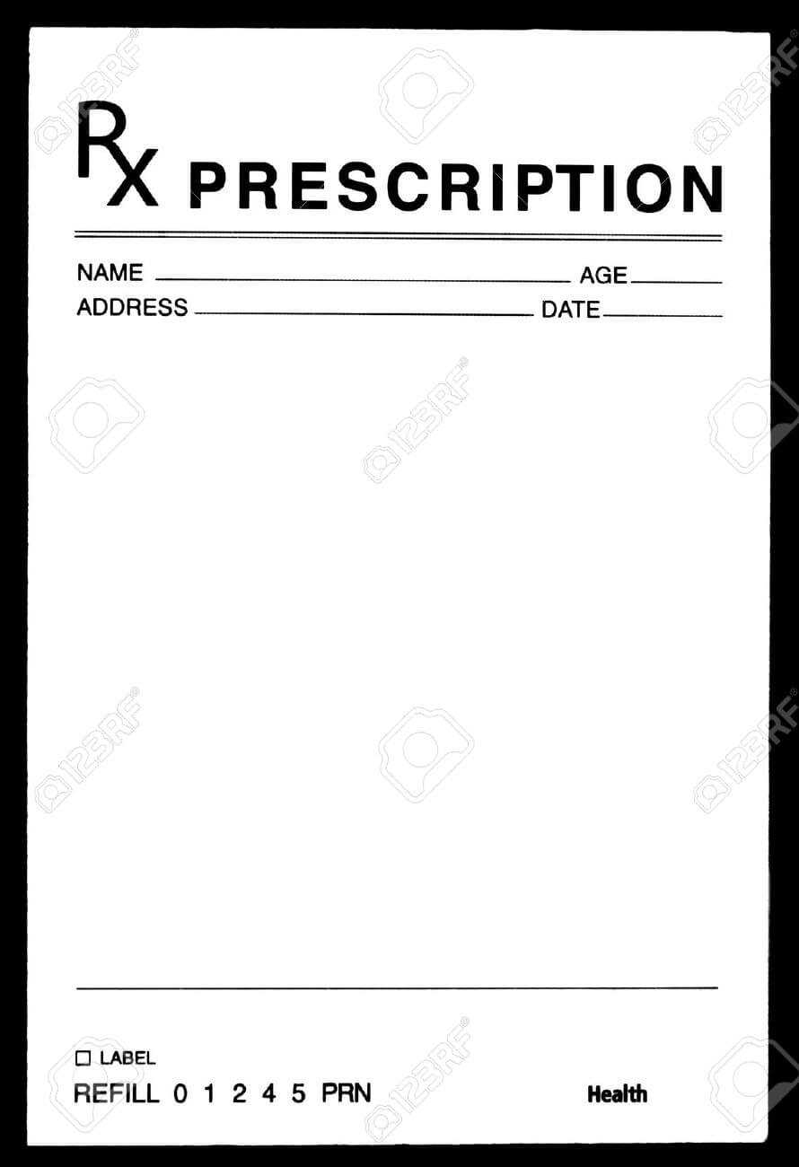 14+ Prescription Templates – Doctor – Pharmacy – Medical In Doctors Prescription Template Word