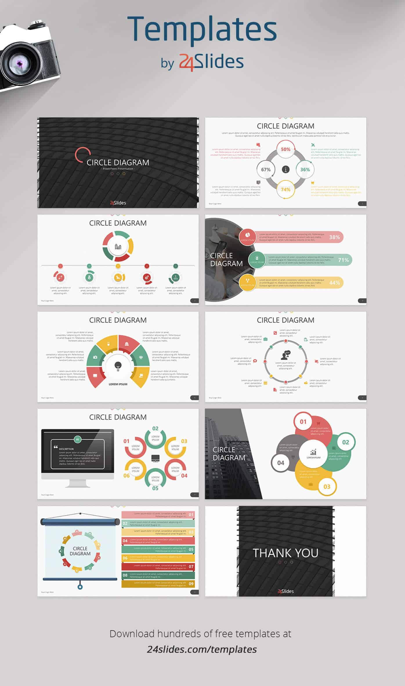 15 Fun And Colorful Free Powerpoint Templates | Present Better In Powerpoint Photo Slideshow Template