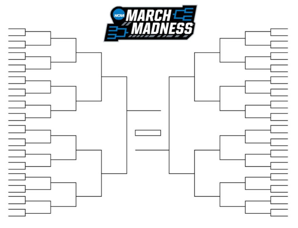 15 March Madness Brackets Designs To Print For Ncaa Intended For Blank Ncaa Bracket Template
