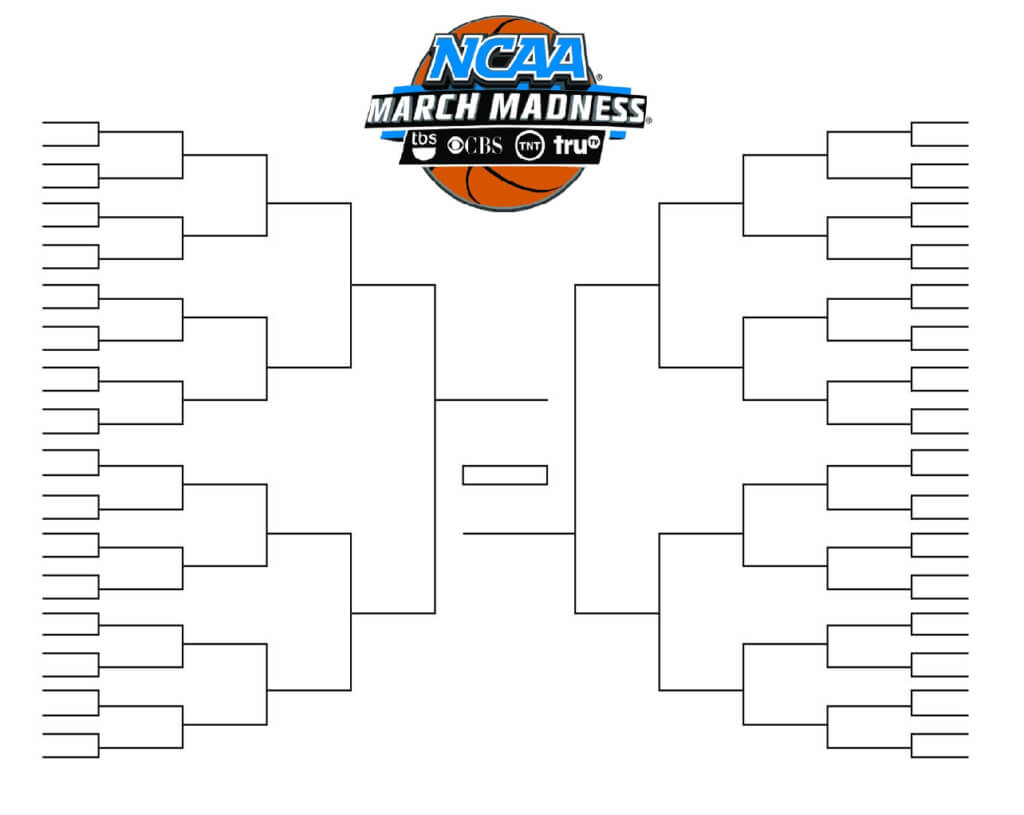 15 March Madness Brackets Designs To Print For Ncaa Within Blank Ncaa Bracket Template