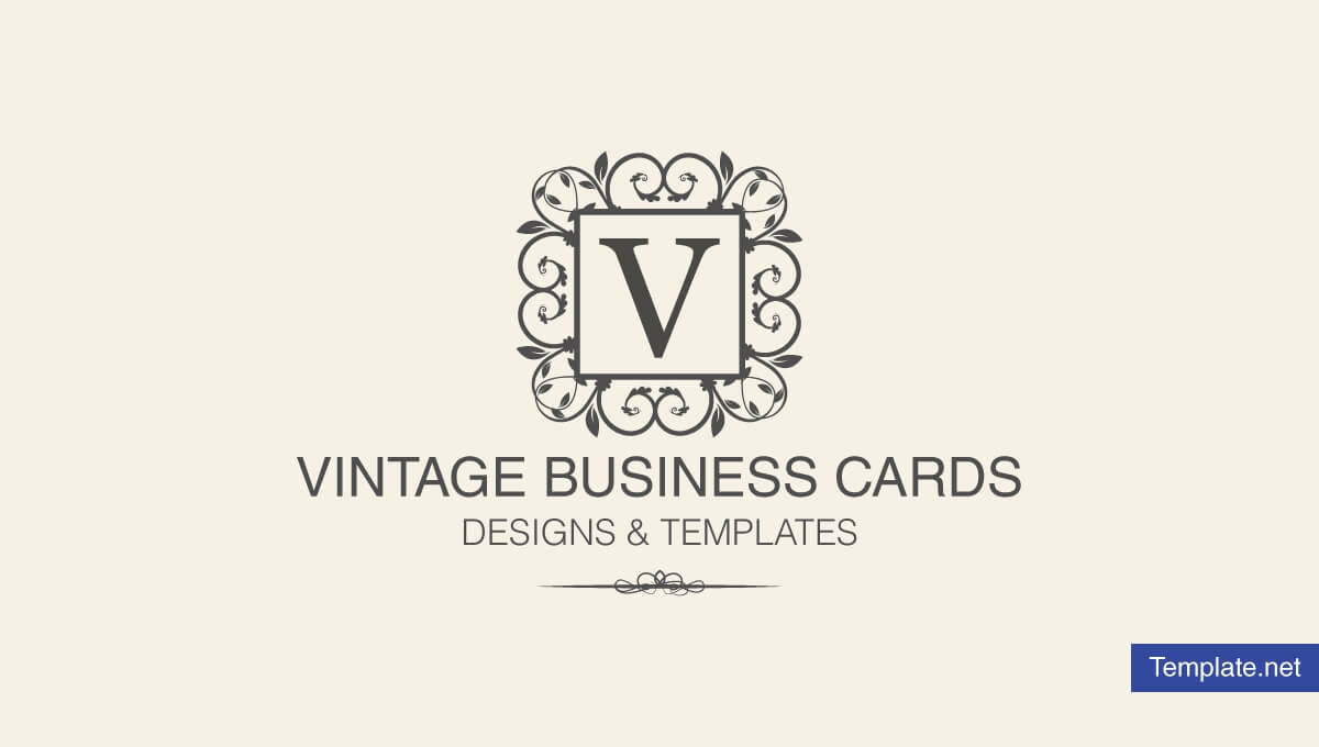 15+ Vintage Business Card Templates – Ms Word, Photoshop Intended For Word Template For Business Cards Free