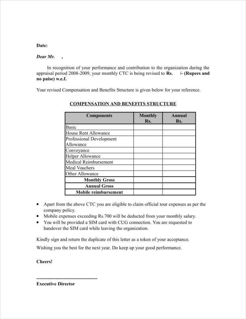 18+ Appraisal Letter Templates – Free Doc, Pdf Format For Sim Card Template Pdf