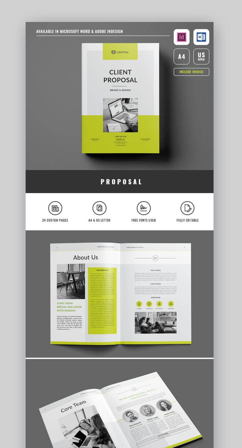 18+ Professional Business Project Proposal Templates For Intended For Free Business Proposal Template Ms Word