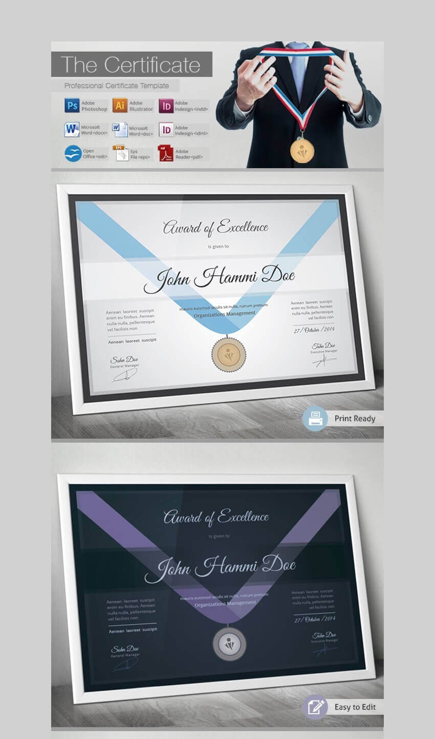 20 Best Free Microsoft Word Certificate Templates (Downloads With No Certificate Templates Could Be Found