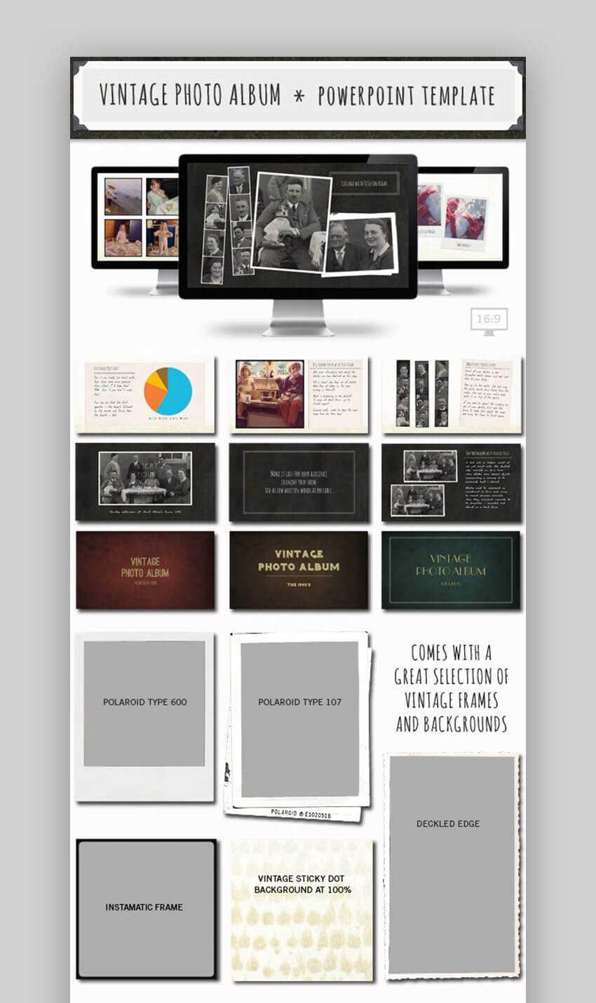 20 Best Free Powerpoint Photo Album & Ppt Slideshow With Powerpoint Photo Album Template