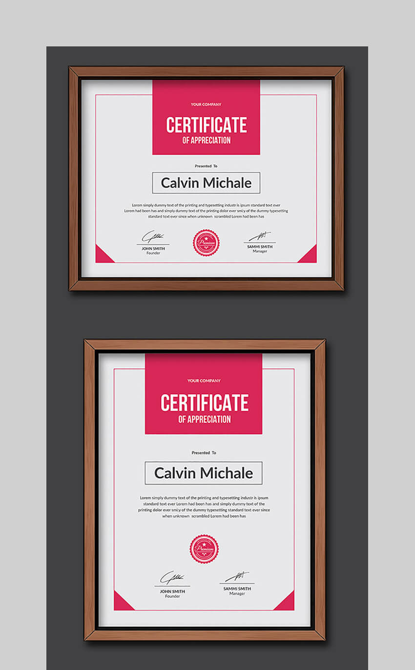 20 Best Word Certificate Template Designs To Award For Funny Certificate Templates