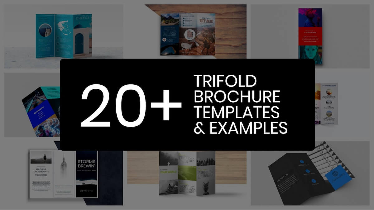 20+ Professional Trifold Brochure Templates, Tips & Examples With Regard To Double Sided Tri Fold Brochure Template