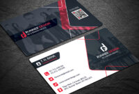 200 Free Business Cards Psd Templates - Creativetacos with Name Card Template Psd Free Download