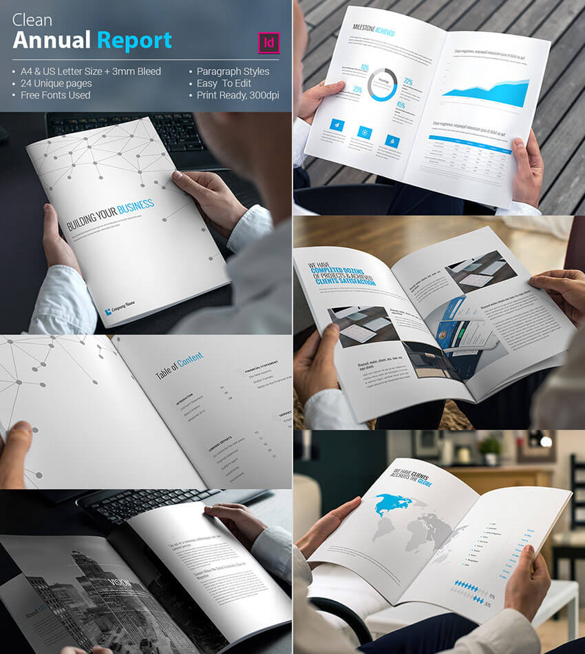 25+ Best Annual Report Templates – With Creative Indesign For Ind Annual Report Template