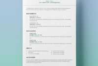 25 Resume Templates For Microsoft Word [Free Download] intended for How To Get A Resume Template On Word