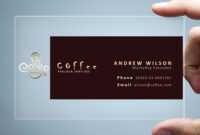 26+ Transparent Business Card Templates - Illustrator, Ms inside Transparent Business Cards Template