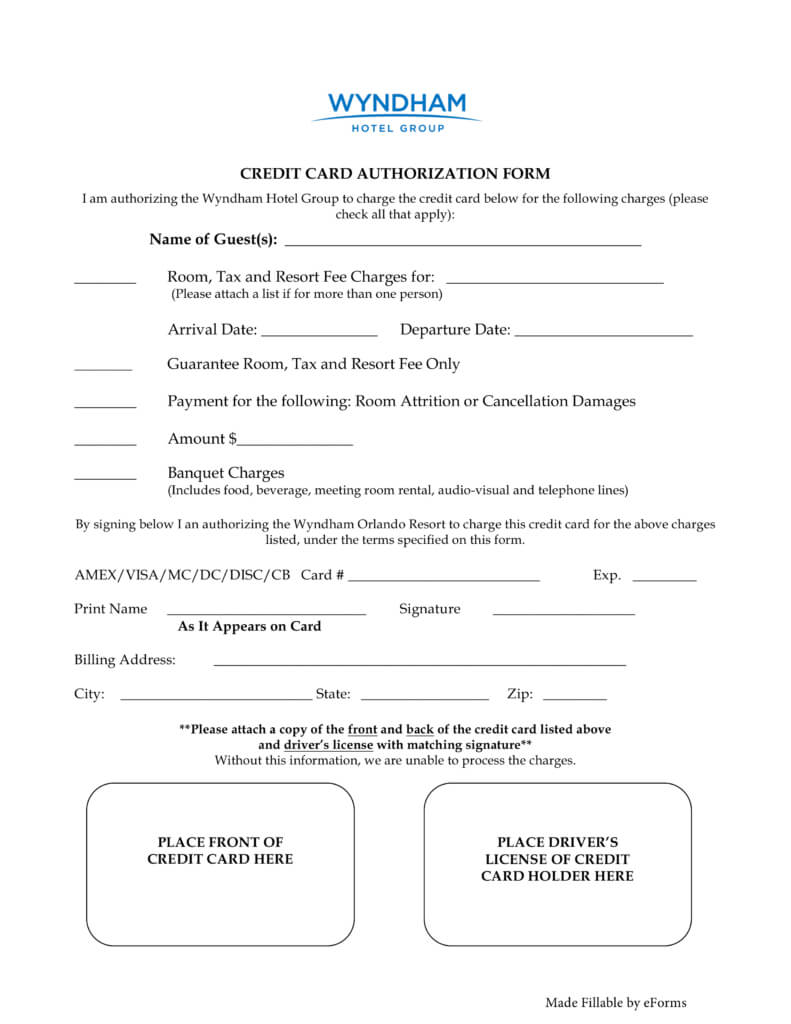 27+ Credit Card Authorization Form Template Download (Pdf Inside Authorization To Charge Credit Card Template