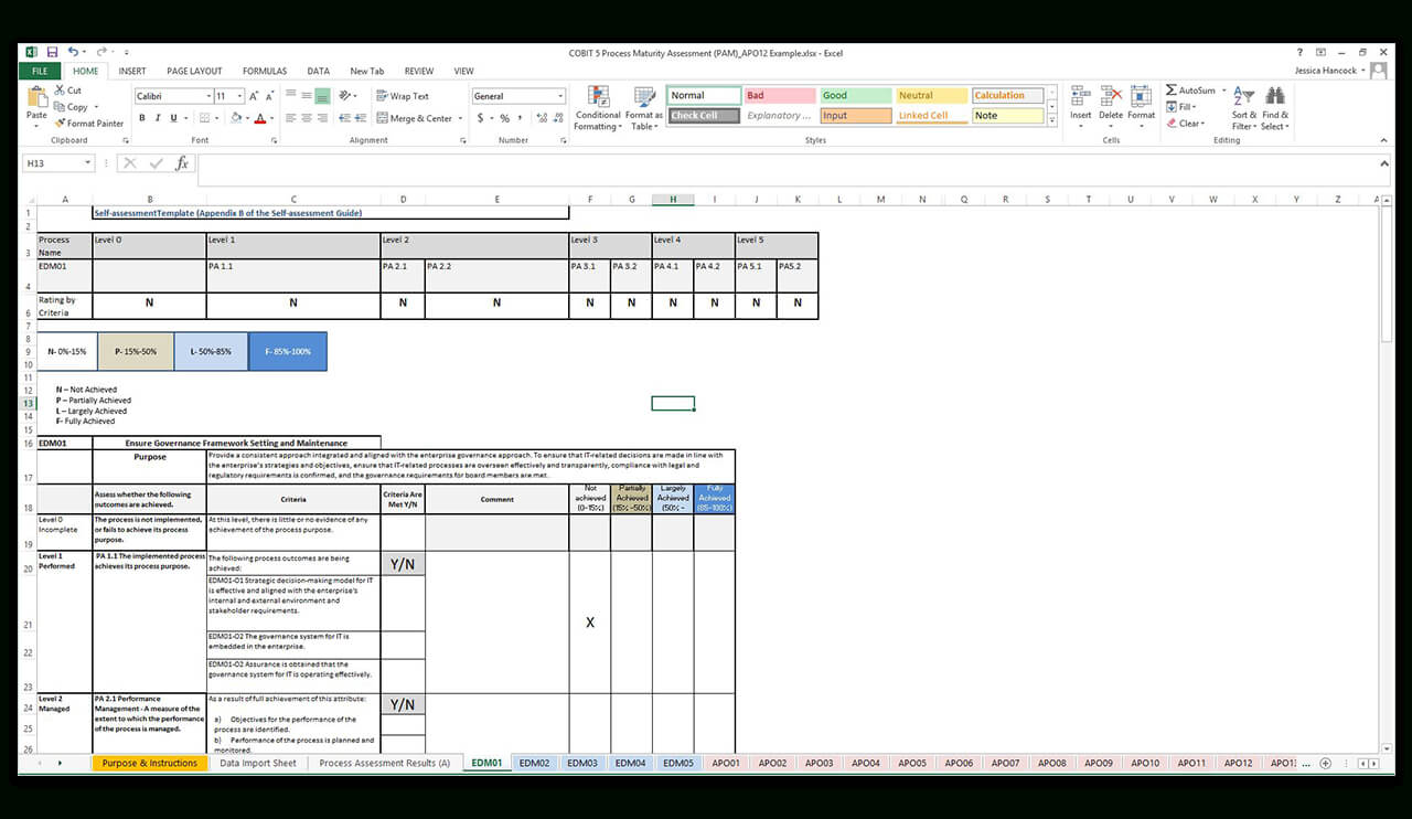 28+ [ Baseline Report Template ] | Evaluator Midrig 8 Intended For Baseline Report Template