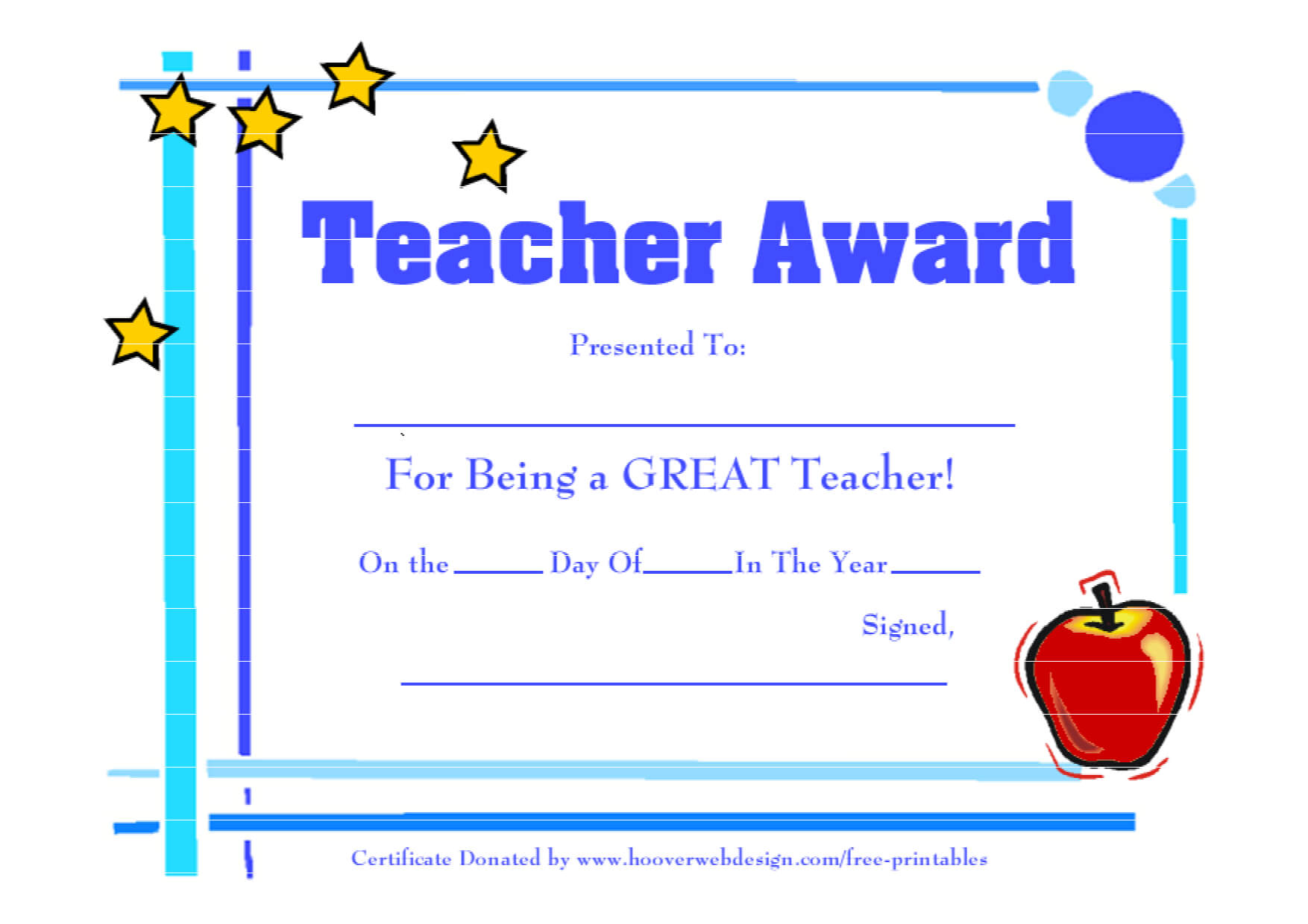 28+ [ Best Teacher Certificate Templates Free ] | 5 Best Inside Best Teacher Certificate Templates Free