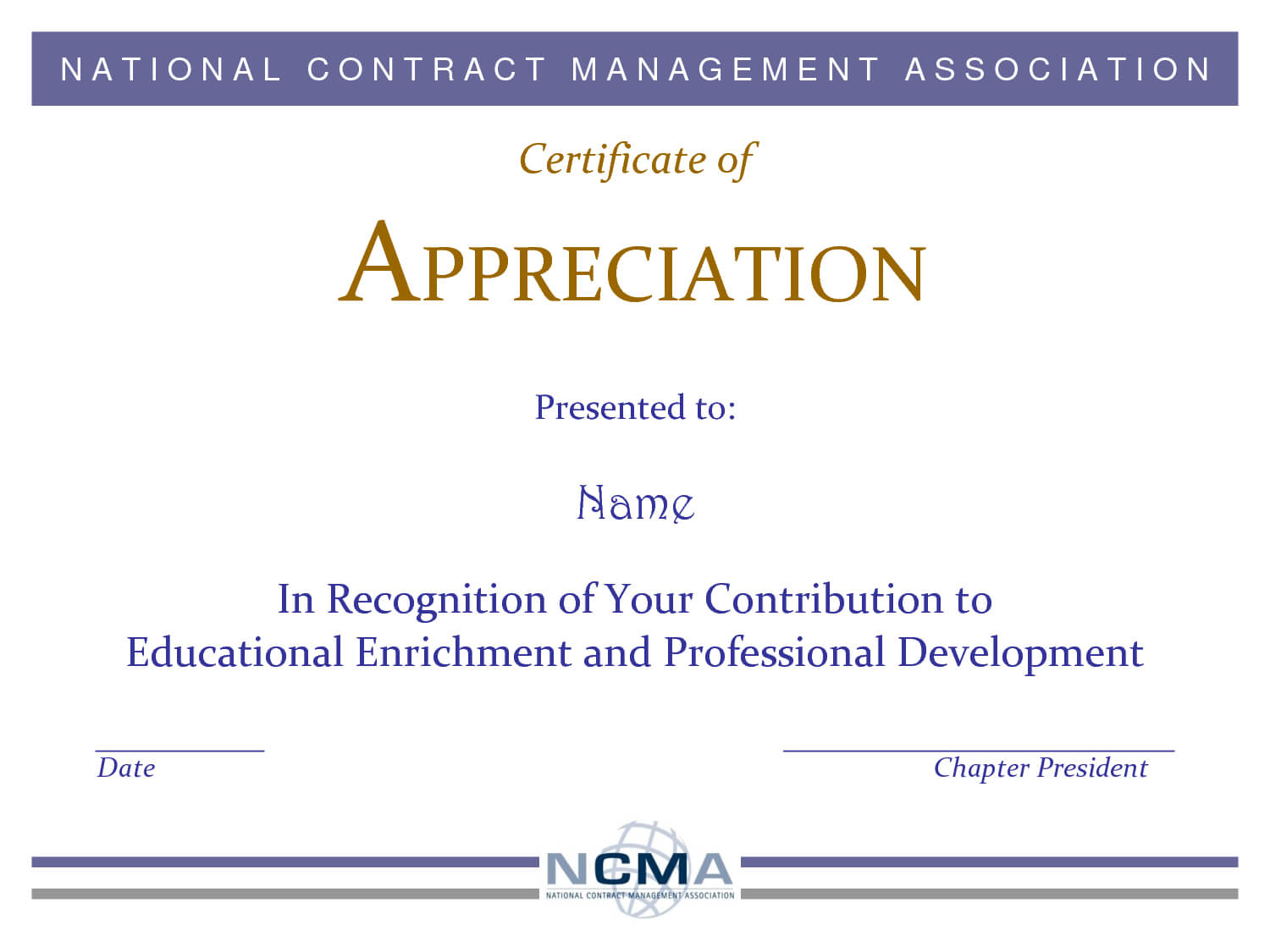 28+ [ Formal Certificate Template ] | Doc 500353 Formal Pertaining To Formal Certificate Of Appreciation Template