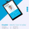 29+ Id Card Templates – Psd | Id Card Template, Employee Id Inside Id Card Design Template Psd Free Download