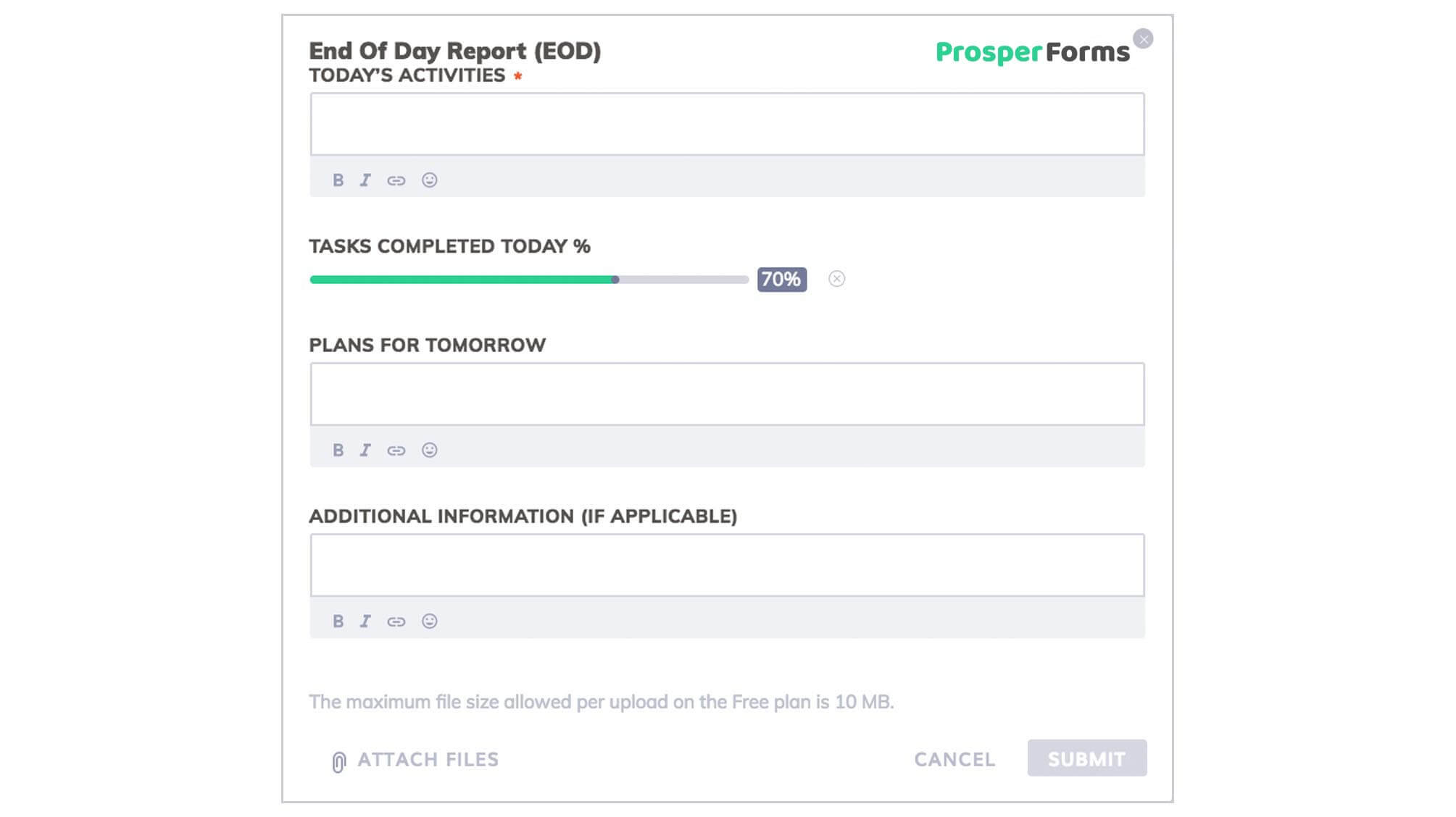 3 Best Examples: Daily Report Template | Free Templates Download With Regard To What Is A Report Template