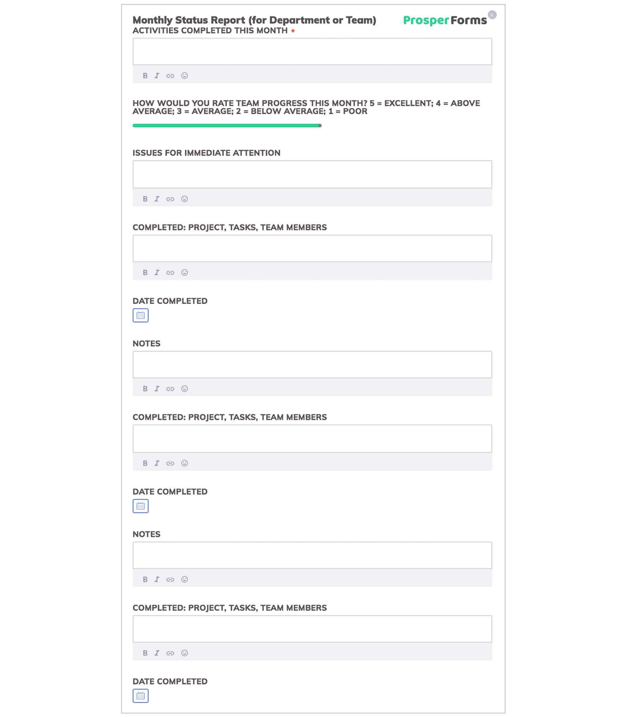 3 Smart Monthly Report Templates: How To Write And Free Inside Monthly Activity Report Template