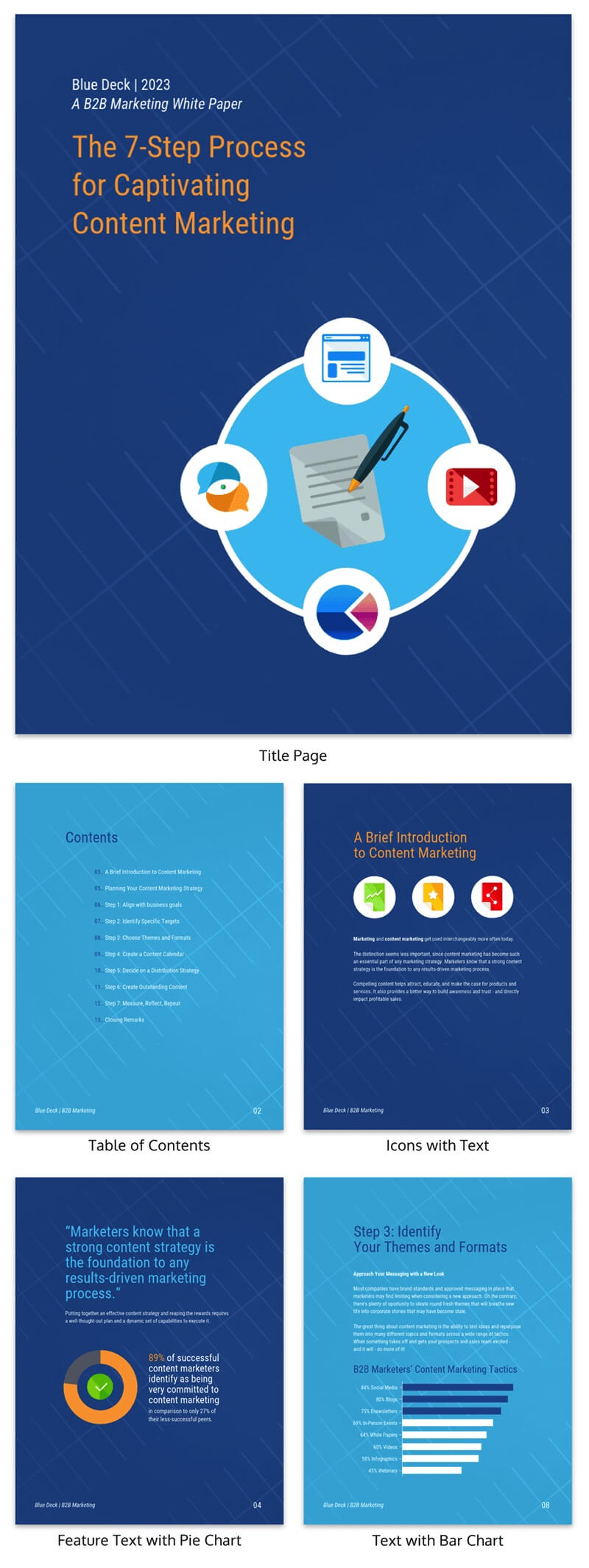 30+ Business Report Templates Every Business Needs – Venngage Intended For White Paper Report Template