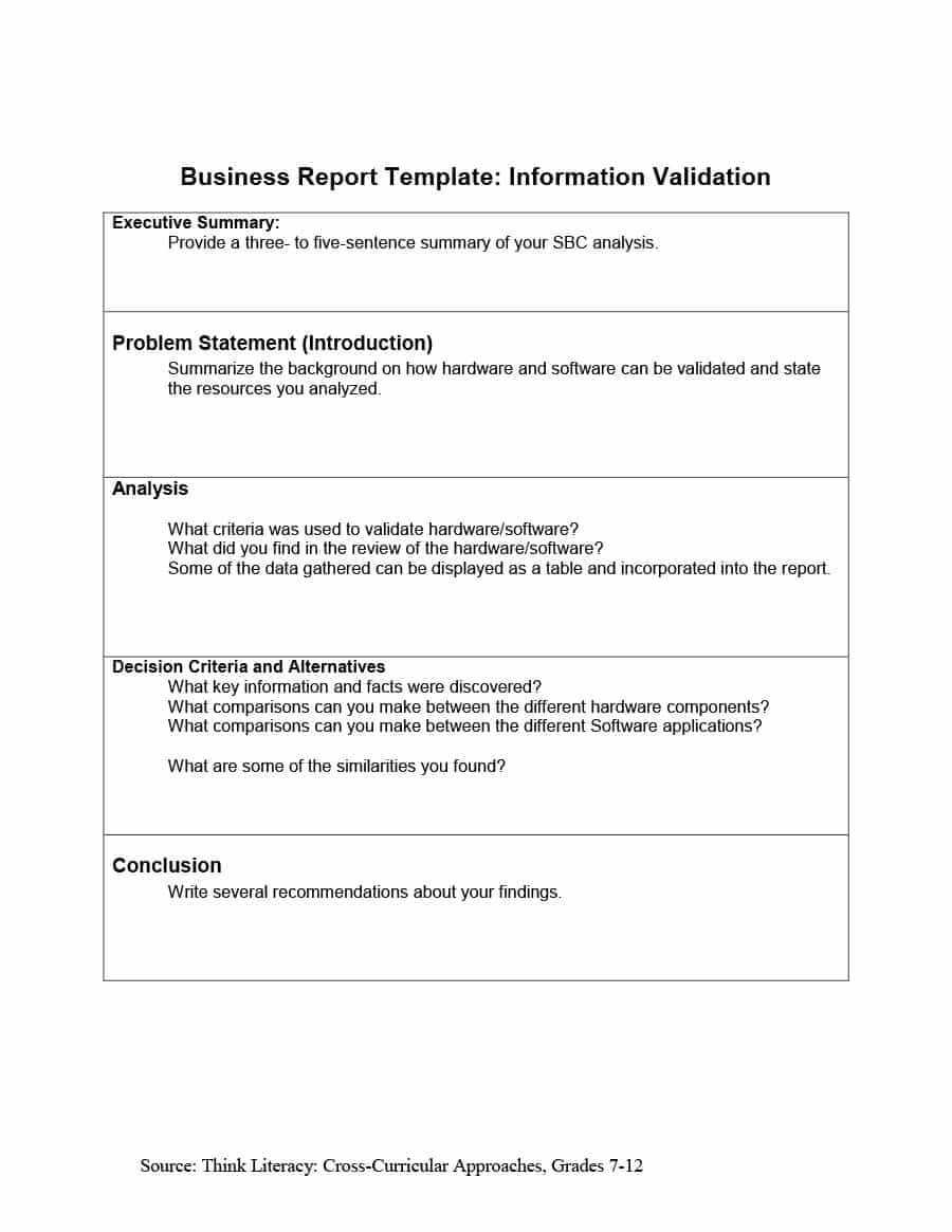 30+ Business Report Templates & Format Examples ᐅ Template Lab For Template On How To Write A Report