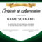 30 Free Certificate Of Appreciation Templates And Letters Within Retirement Certificate Template