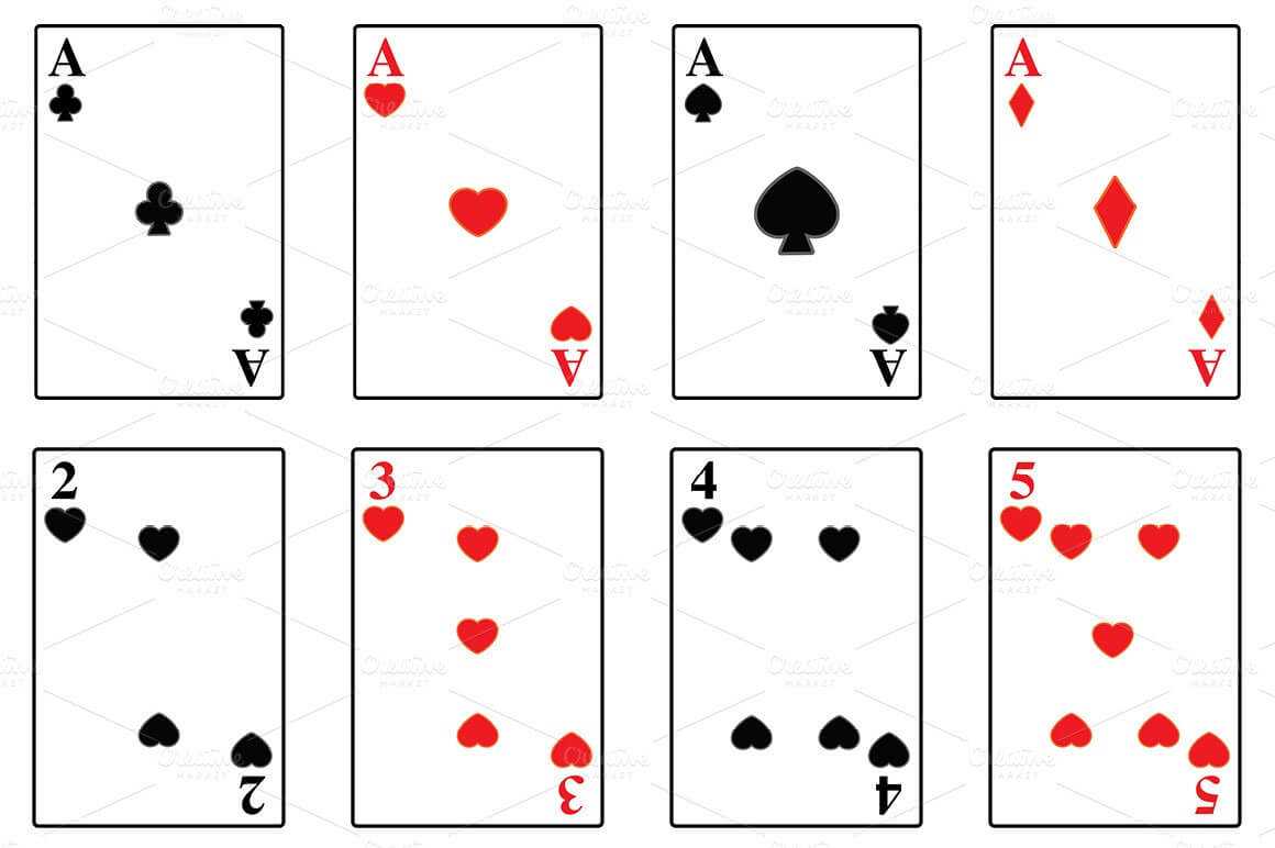 30 Playing Cards Template Free | Andaluzseattle Template Example Pertaining To Free Printable Playing Cards Template