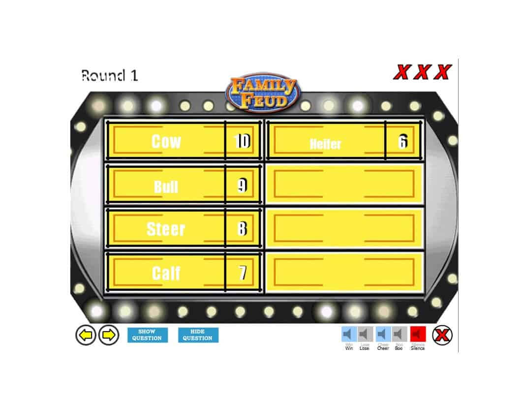 31 Great Family Feud Templates (Powerpoint, Pdf & Word) ᐅ In Family Feud Powerpoint Template Free Download