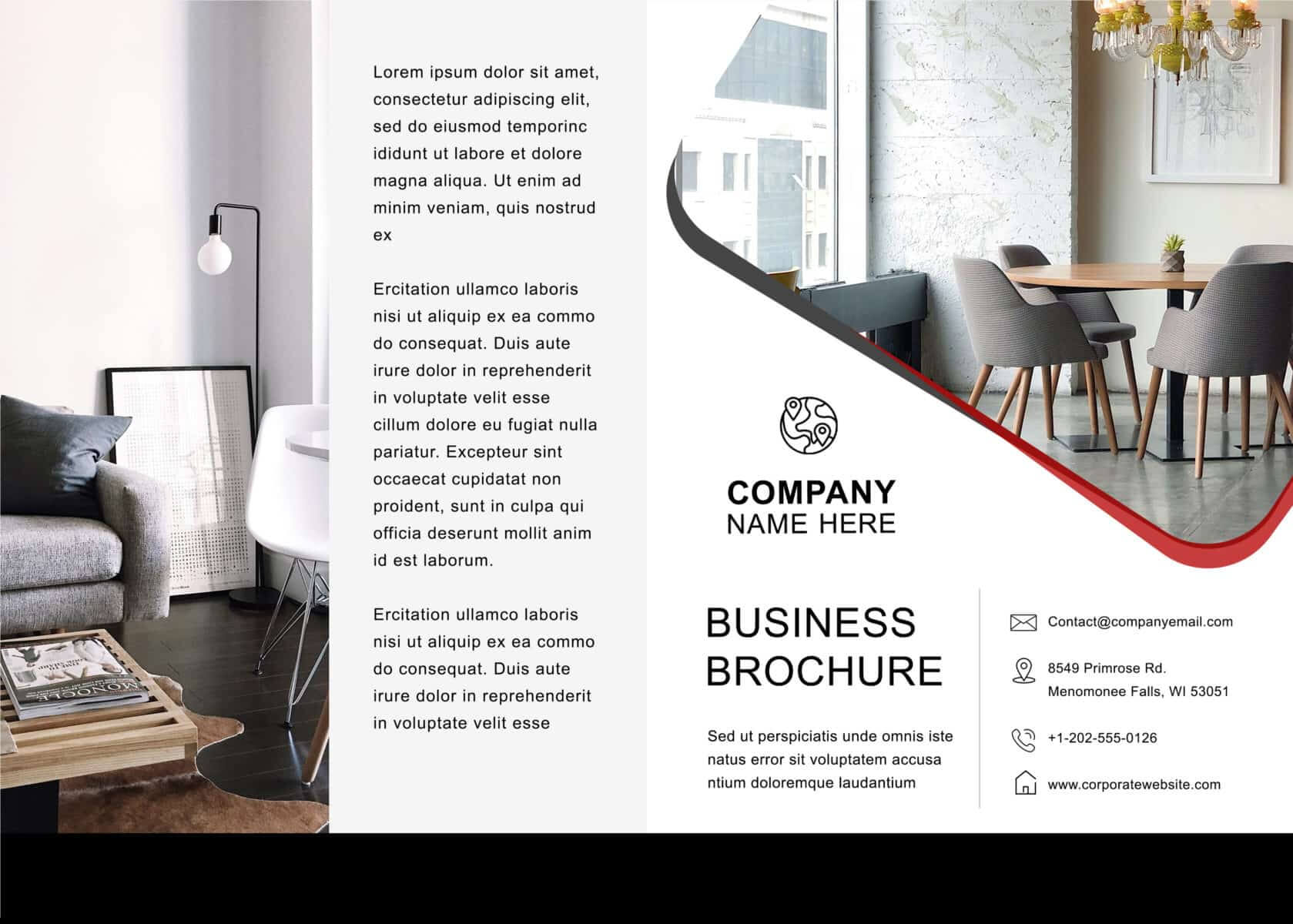 33 Free Brochure Templates (Word + Pdf) ᐅ Template Lab With Regard To 4 Fold Brochure Template Word
