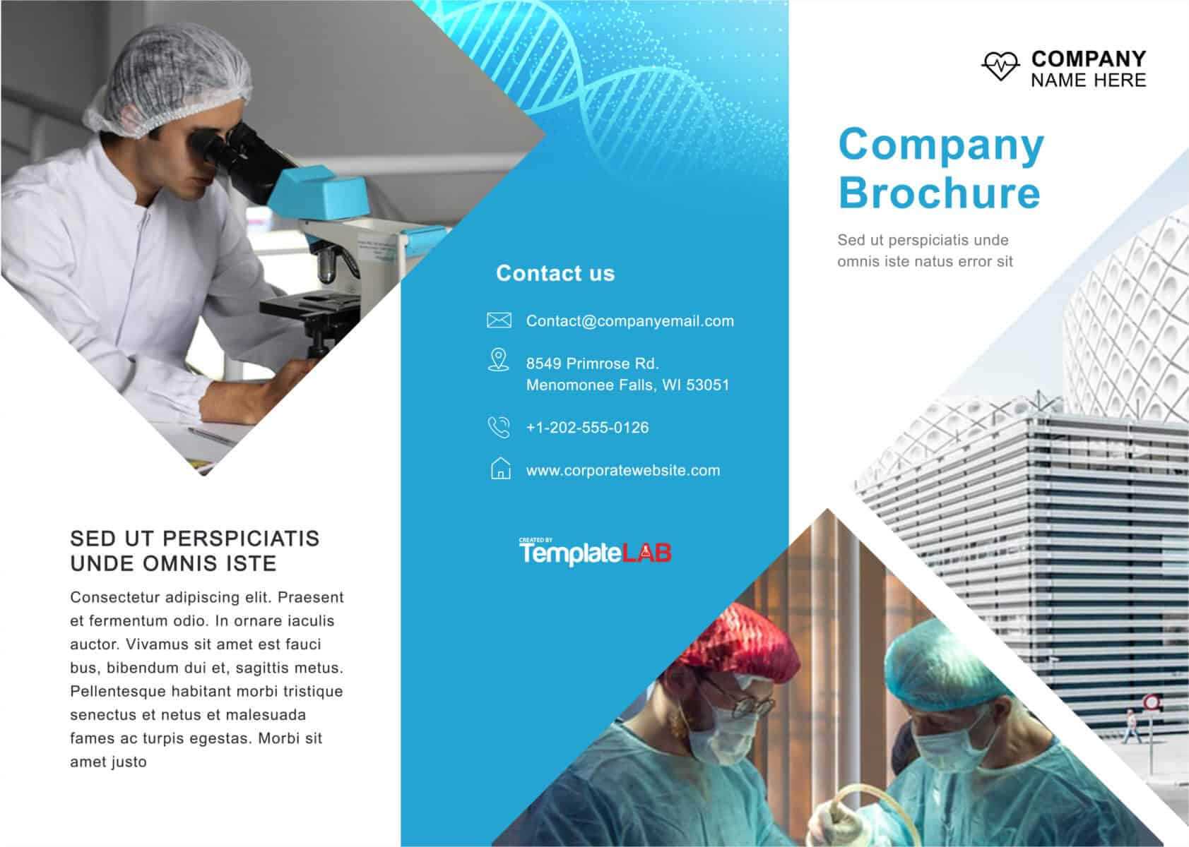 33 Free Brochure Templates (Word + Pdf) ᐅ Template Lab With Regard To Engineering Brochure Templates Free Download