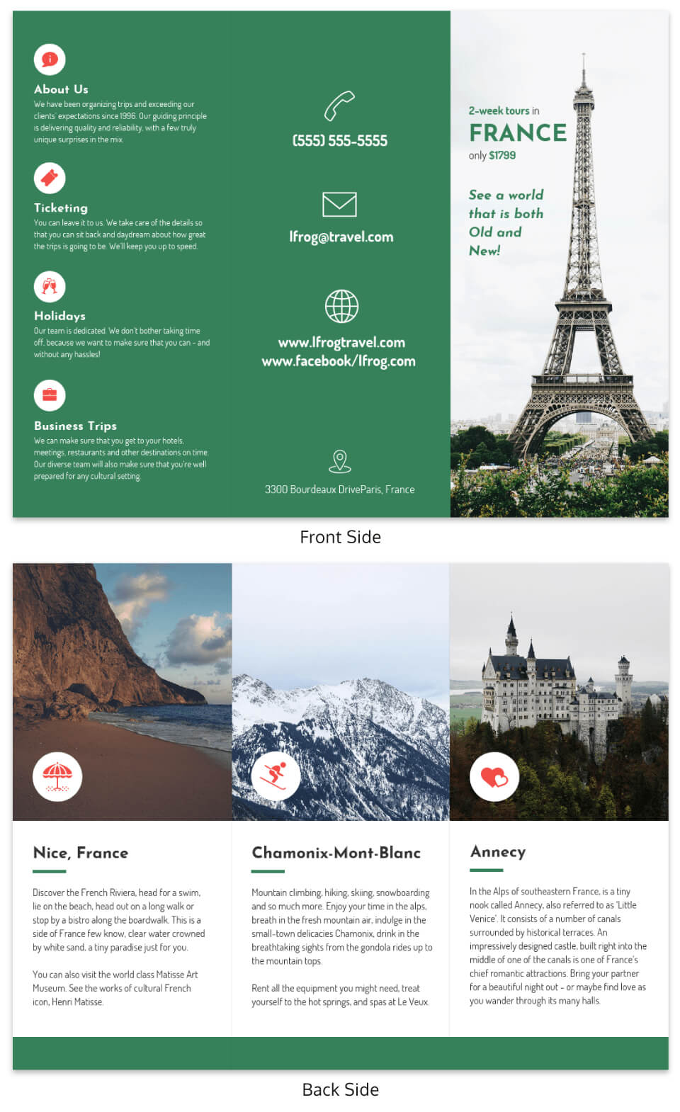 35+ Marketing Brochure Examples, Tips And Templates Throughout Word Travel Brochure Template