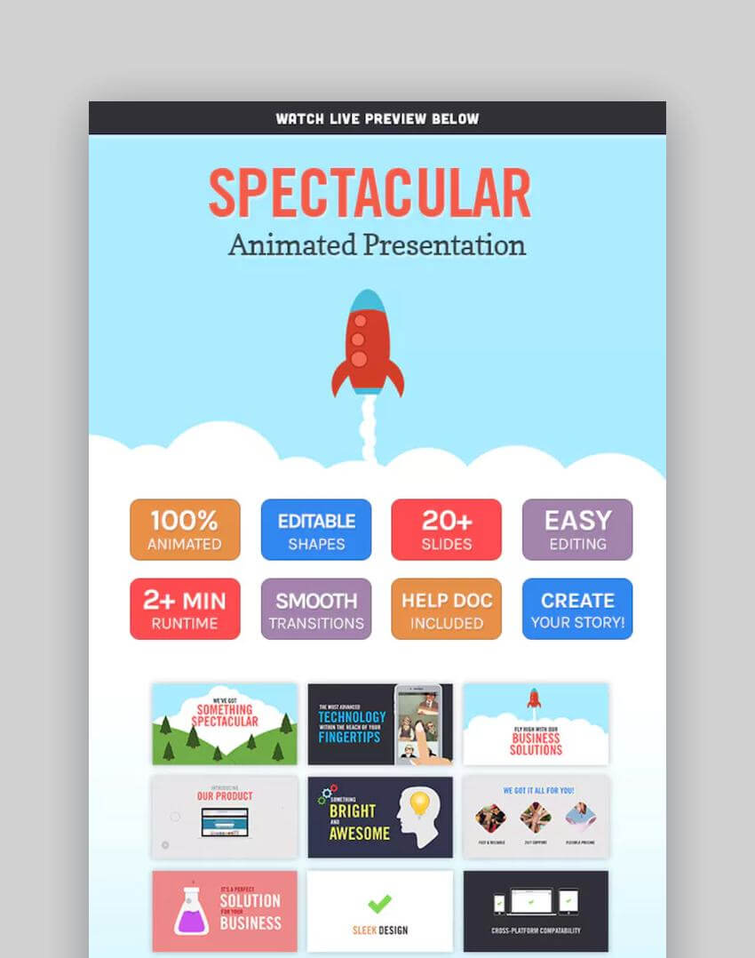 40+ Best Free & Premium Animated Powerpoint Templates With Pertaining To Powerpoint Presentation Animation Templates