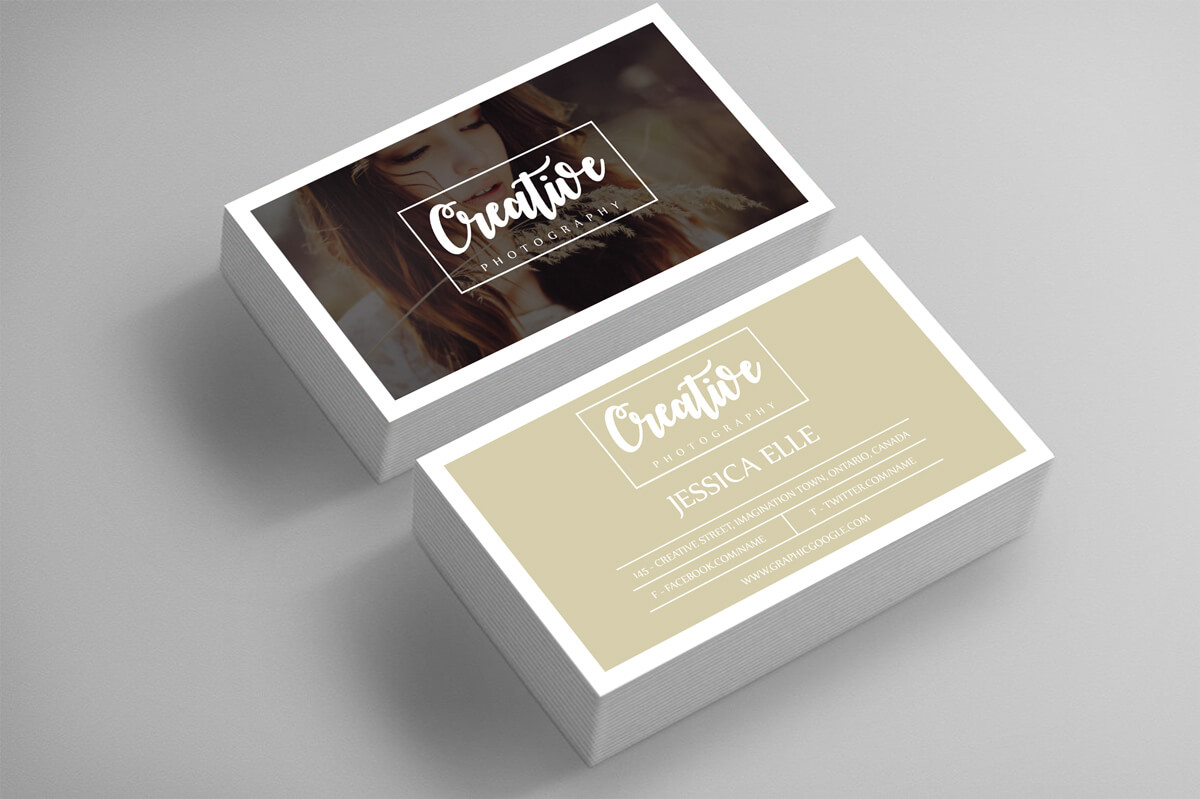 40+ Business Card Templates For Photographers | Decolore For Photography Business Card Templates Free Download