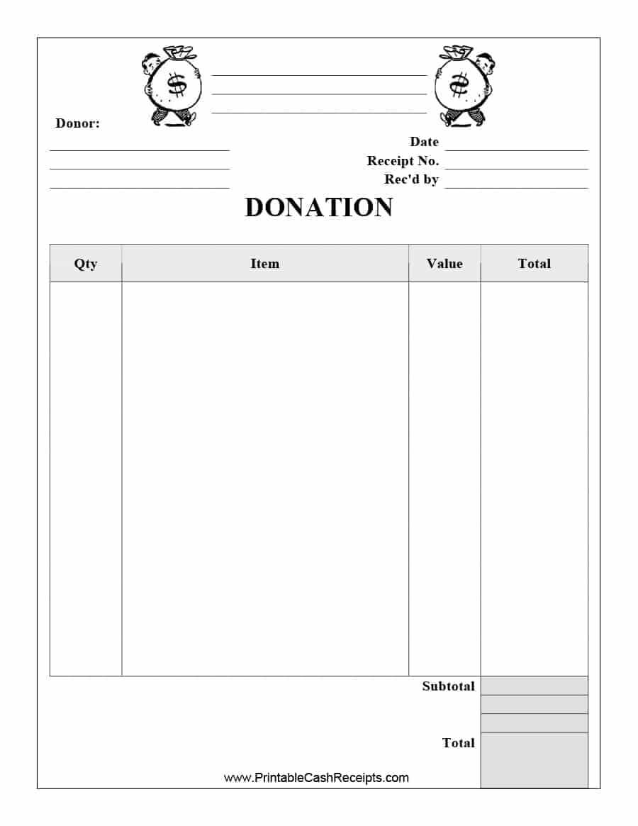 40 Donation Receipt Templates & Letters [Goodwill, Non Profit] Throughout Donation Report Template