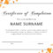 40 Fantastic Certificate Of Completion Templates [Word Inside Student Of The Year Award Certificate Templates