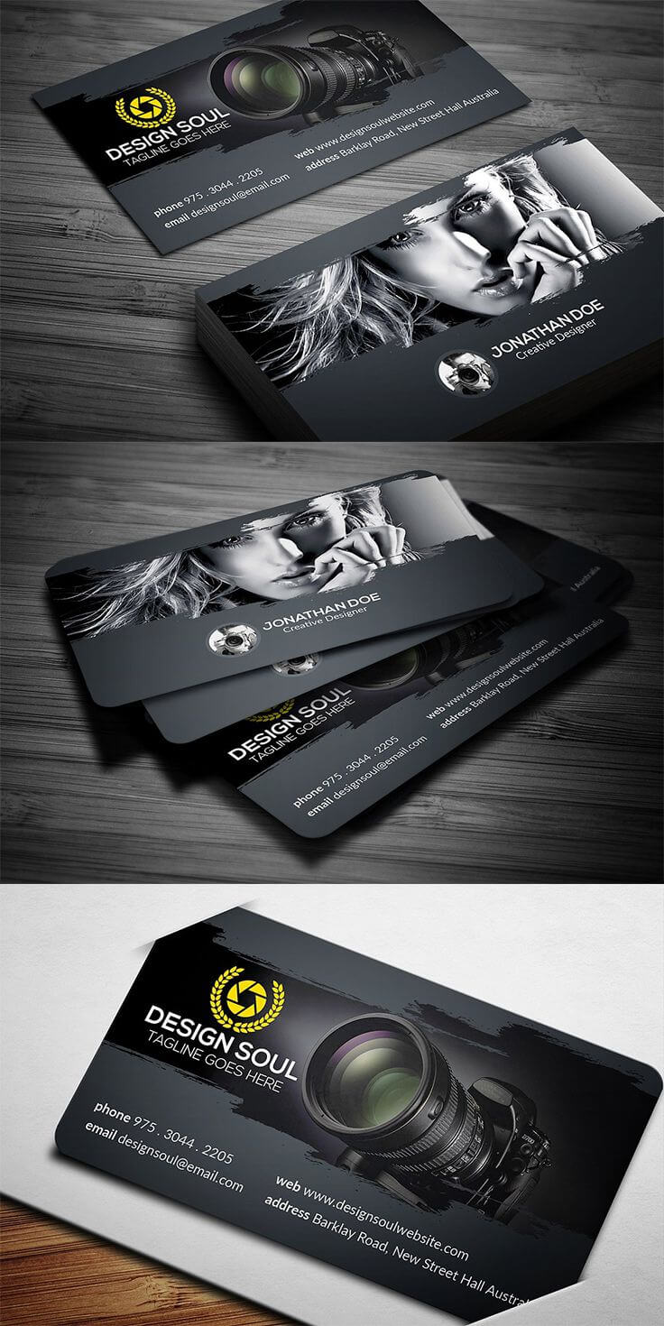40 Photography Business Card Templates Inspiration With Photography Business Card Template Photoshop