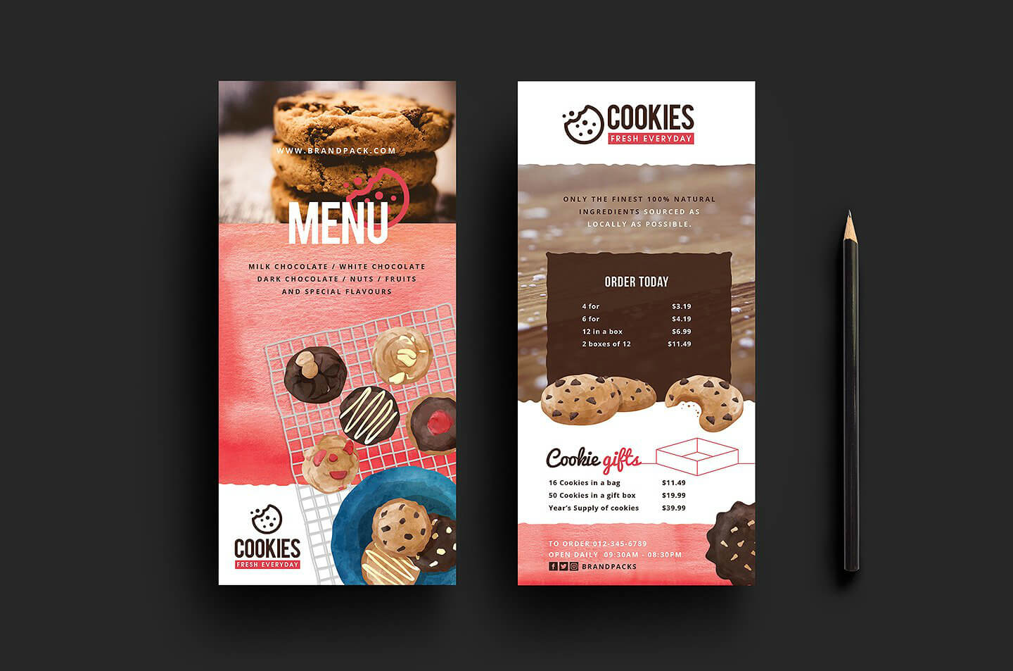 42+ Rack Cards In Psd – Psd | Free & Premium Templates Throughout Advertising Cards Templates