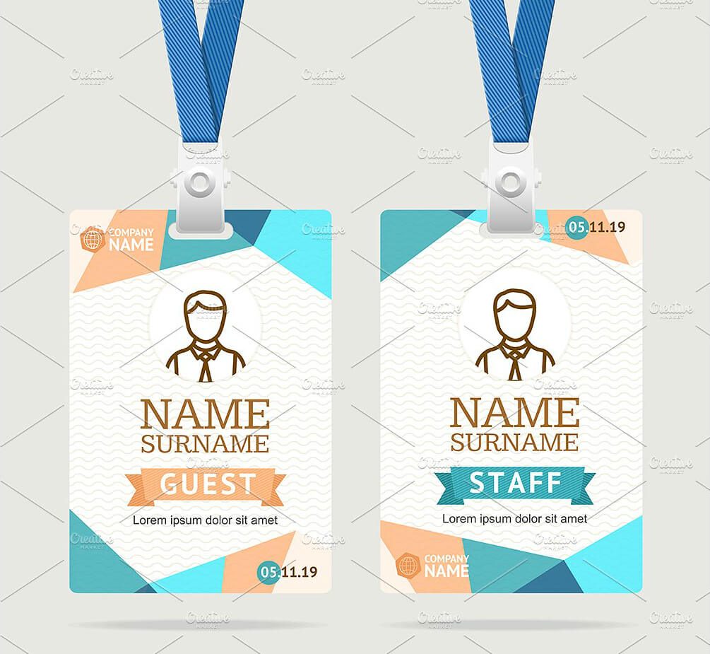 43+ Professional Id Card Designs – Psd, Eps, Ai, Word | Id Pertaining To Id Card Template Ai