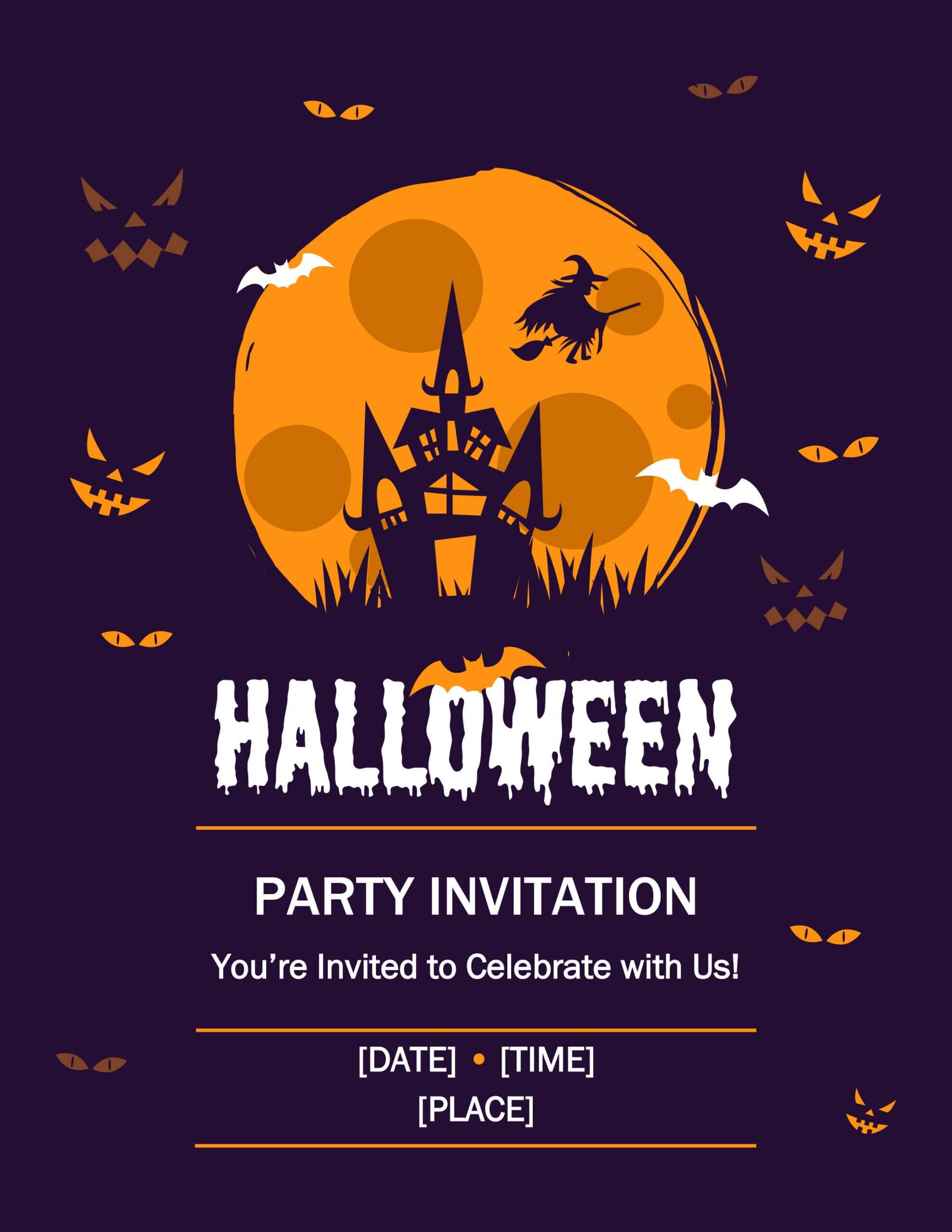 45 Free Poster And Flyer Templates – Clean, Simple, And Pertaining To Free Halloween Templates For Word