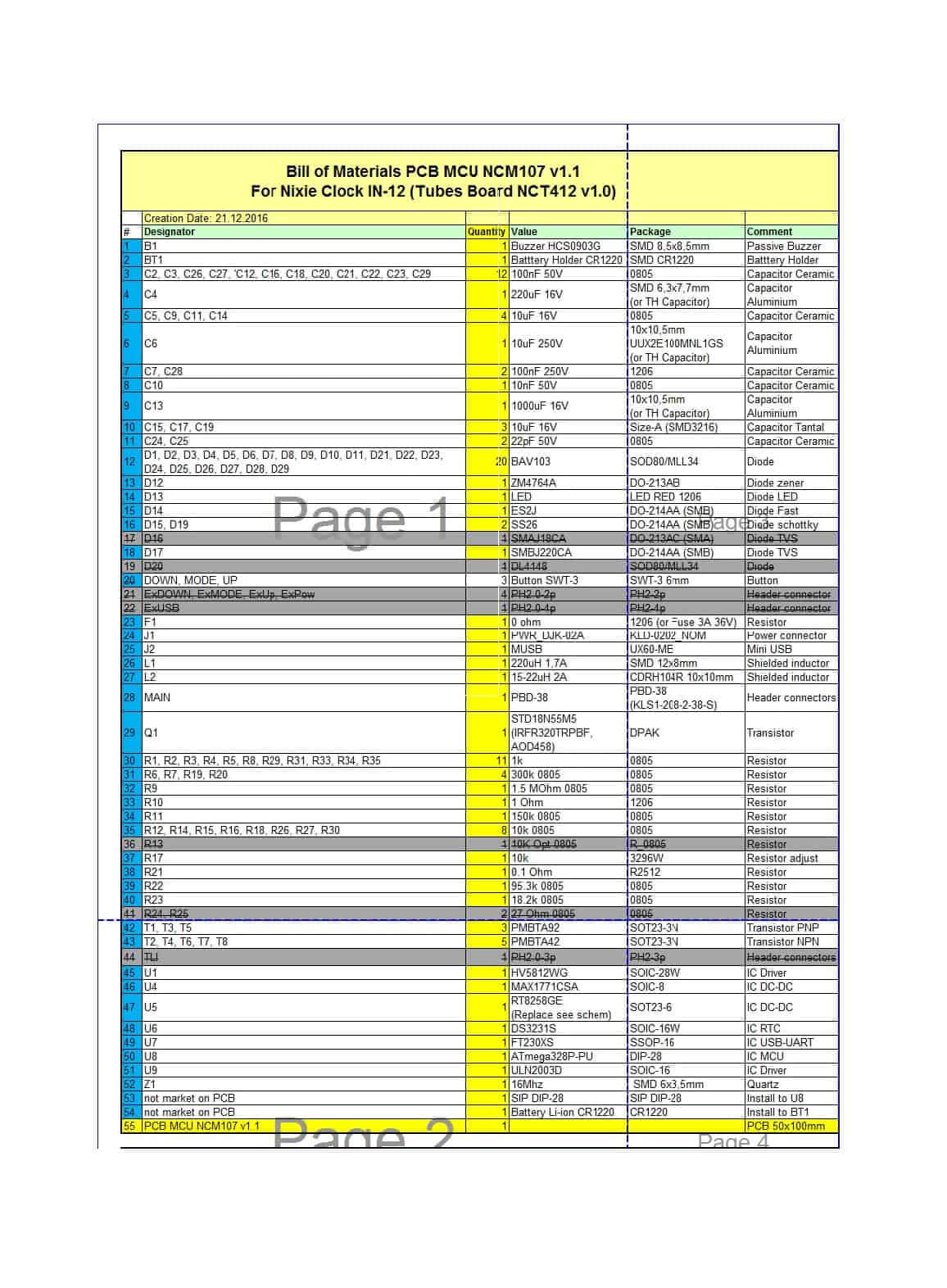 48 Free Bill Of Material Templates (Excel & Word) ᐅ Intended For 33 Up Label Template Word