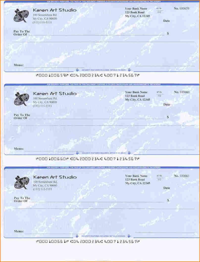 5+ Blank Payroll Check Paper | Secure Paystub | Printable Intended For Blank Business Check Template Word