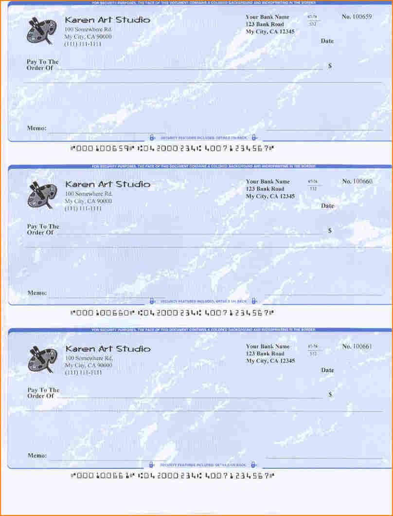 5+ Blank Payroll Check Paper | Secure Paystub | Printable With Blank Business Check Template