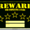 5 Star Printable Reward Certificate | Templates At Inside Star Naming Certificate Template