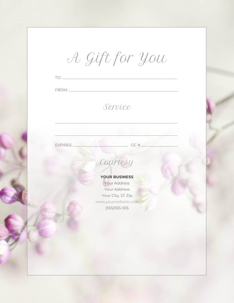 5 Ways To Make Your Gift Certificates Extra Special This In Spa Day Gift Certificate Template